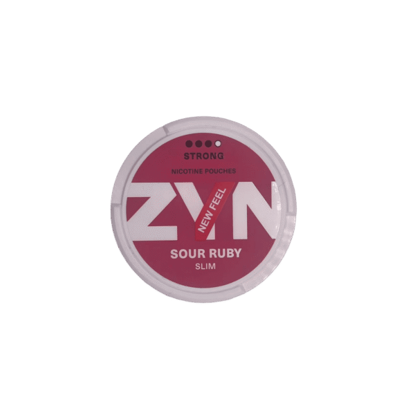 ZYN NICOTINE POUCHES-SOUR RUBY(30MG)